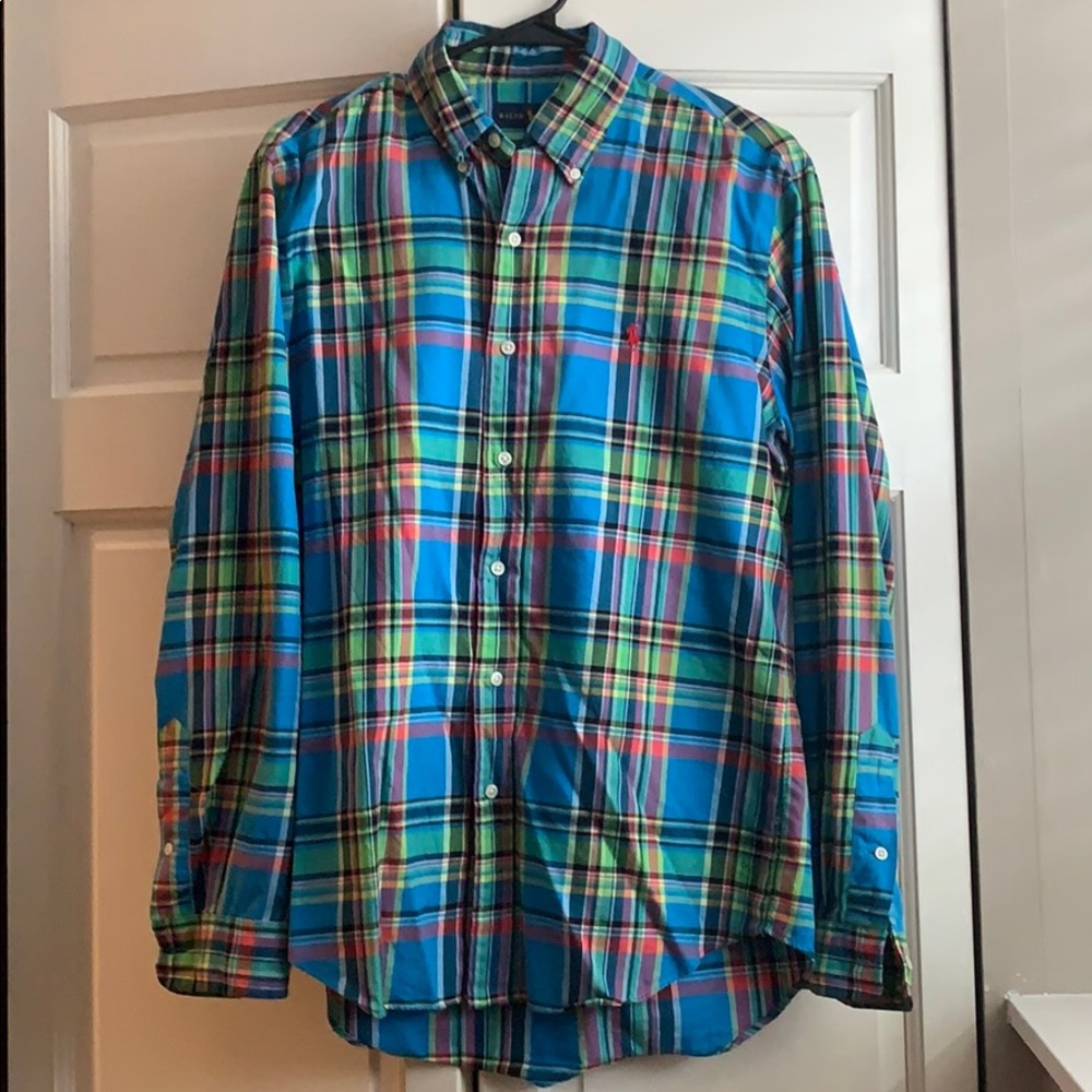 Men’s Ralph Lauren plaid Casual Button Down